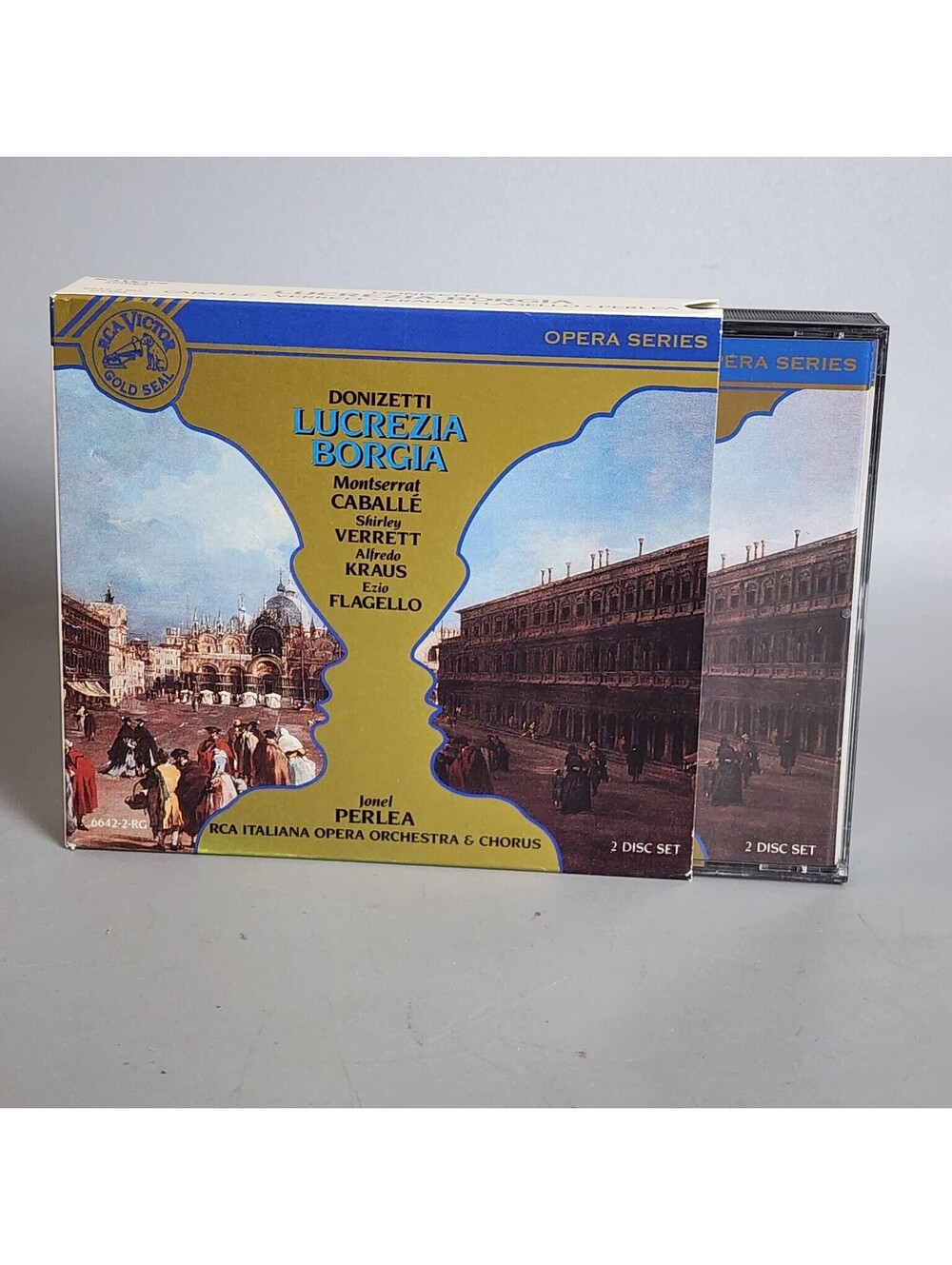 Donizetti: Lucrezia Borgia 2 CD Set - Montserrat Caballé, Verrett, Kraus